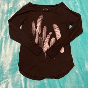 Long sleeve graphic tee